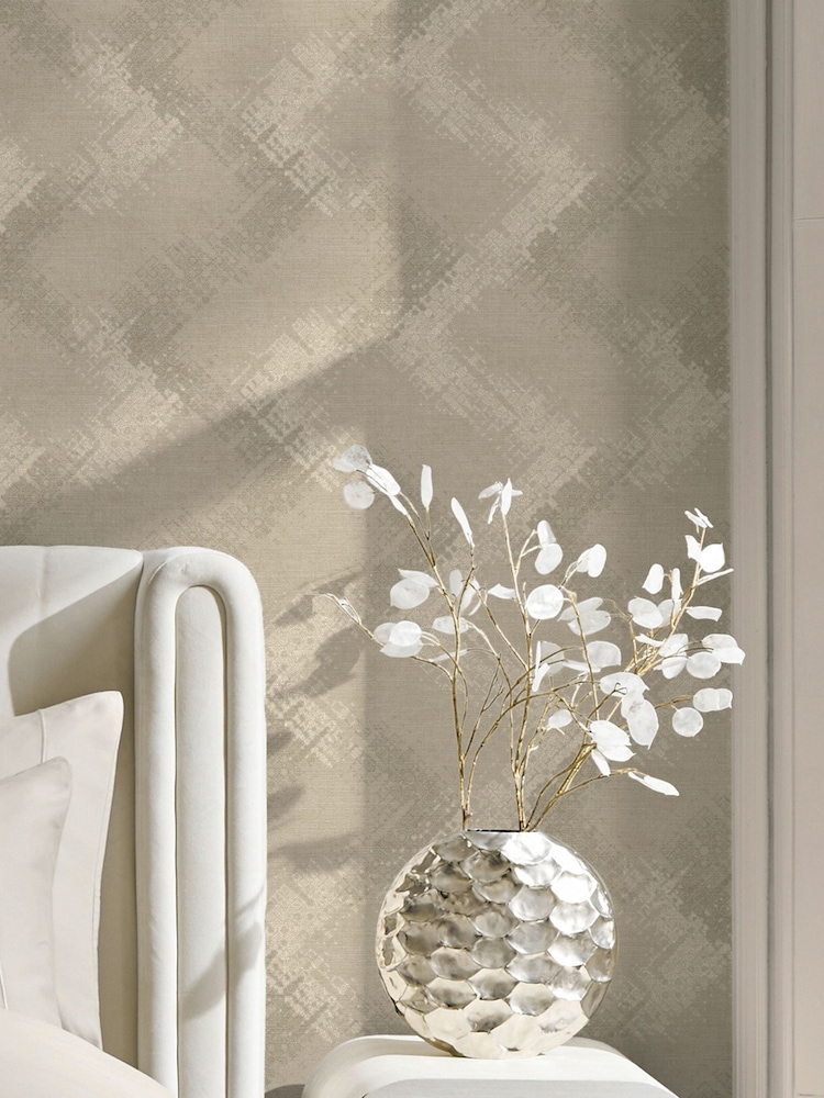 Cream Luxe Dimora 10M Wallpaper - Image 2 of 4