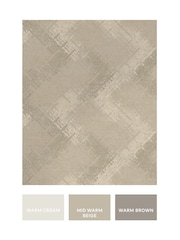 Cream Luxe Dimora 10M Wallpaper - Image 4 of 4