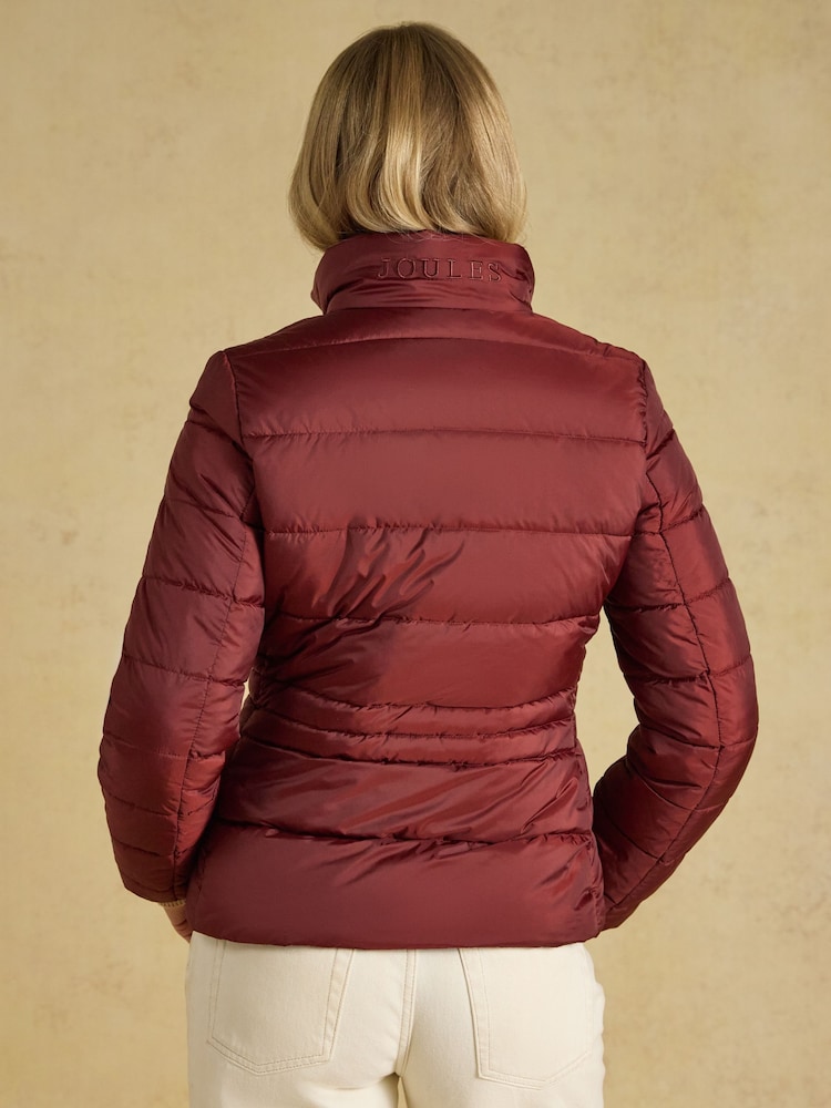 Paddock Burgundy Red Showerproof Padded Coat - Image 2 of 8 Paddock Burgundy Red Showerproof Padded Coat - Image 2 of 8