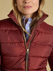 Paddock Burgundy Red Showerproof Padded Coat - Image 6 of 8