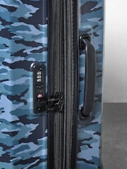 Rock Luggage Blue Large Alpine Suitcase - Image 7 of 7