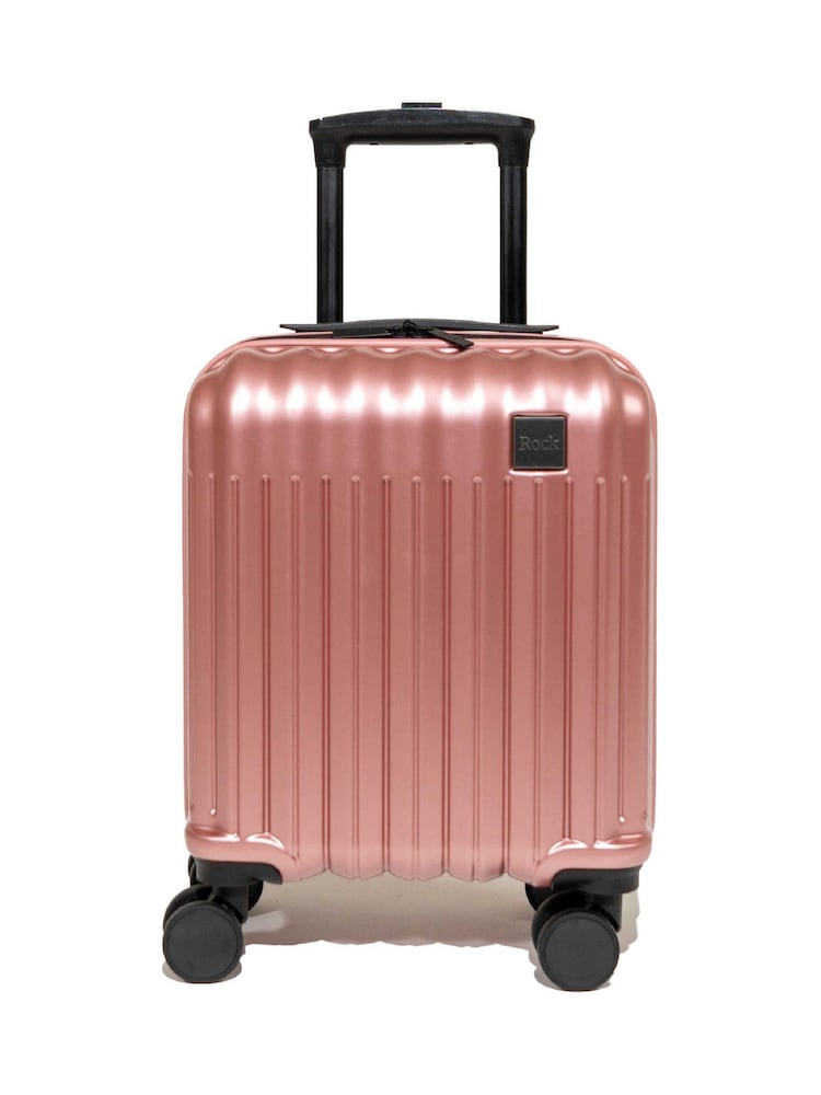 Rock Luggage Pink Rock Luna Underseat Suitcase - Image 1 of 4