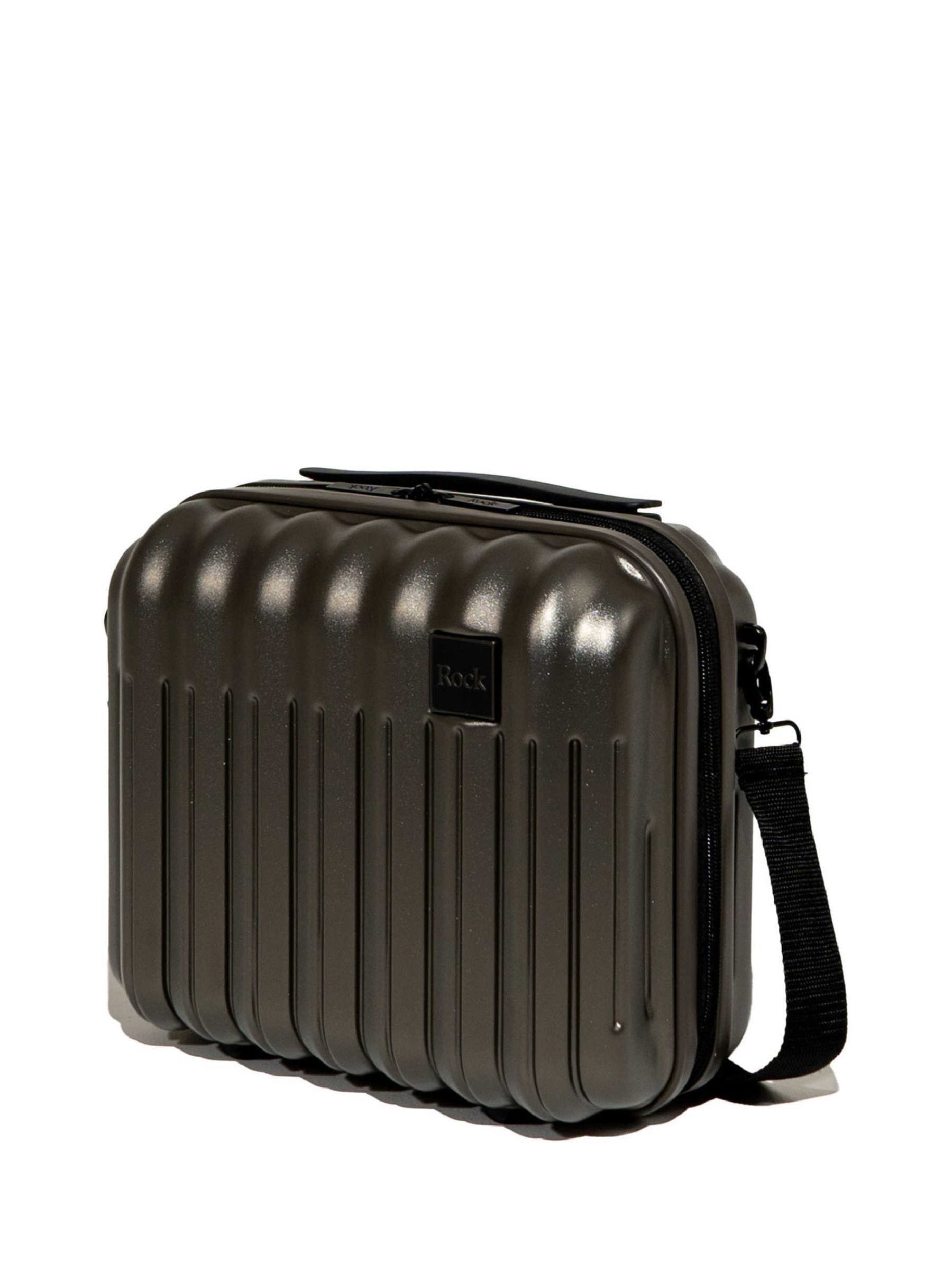 Rock Luggage Men's Grey Luna Vanity Suitcase - Image 1