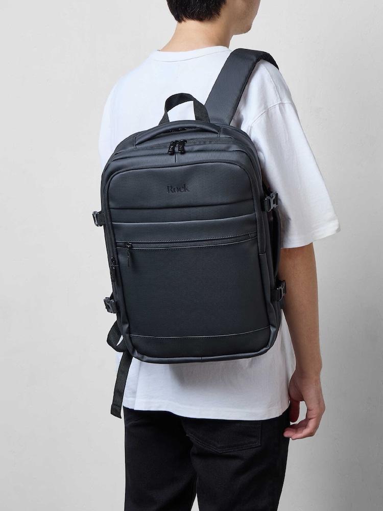 Rock Luggage Black Rock Dalston Small Backpack - Image 1 of 5