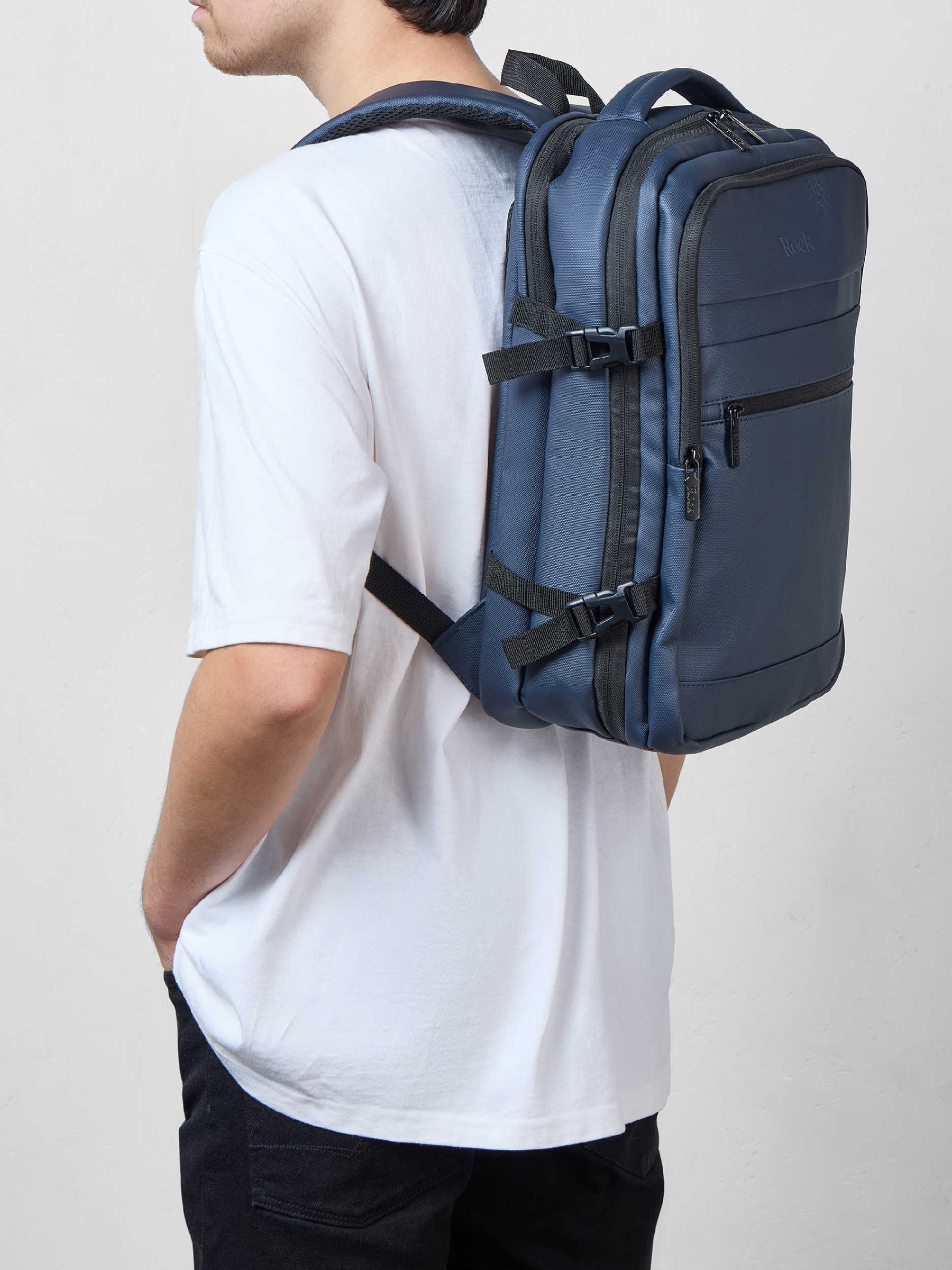 Rock Luggage Men's Blue Rock Dalston Small Backpack