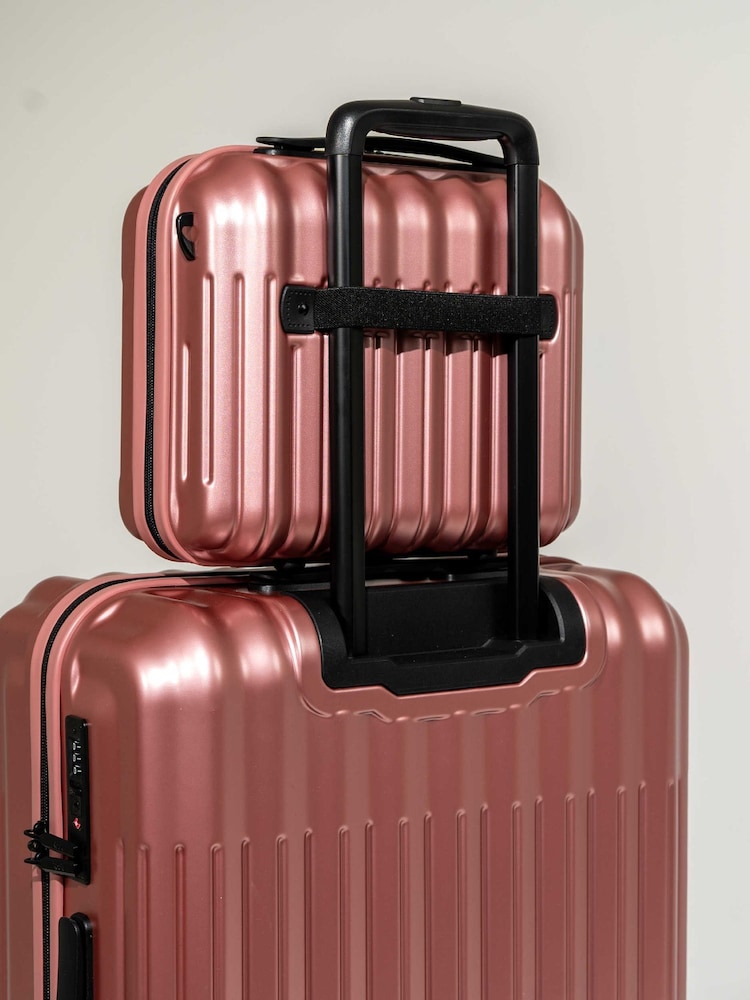 Rock Luggage Pink Luna Vanity Suitcase - Image 5 of 5