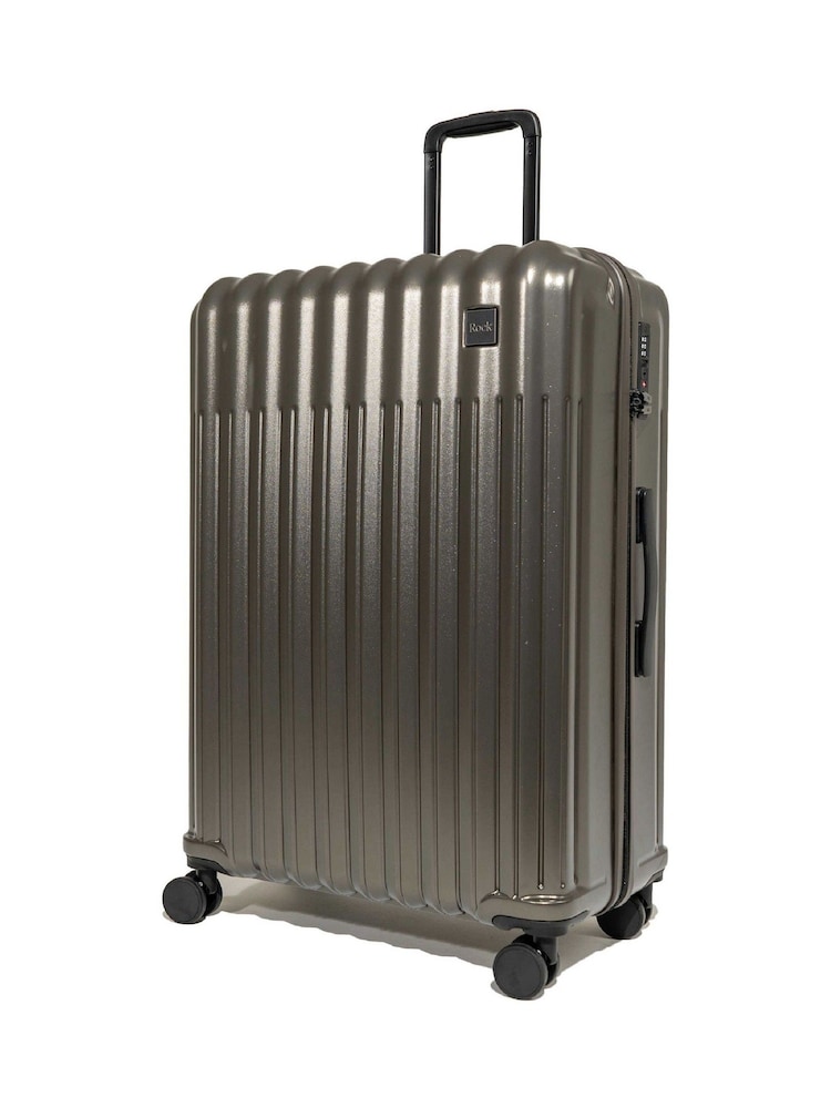 Rock Luggage Grey Rock Luna Suitcases Set 3 Piece - Image 2 of 5