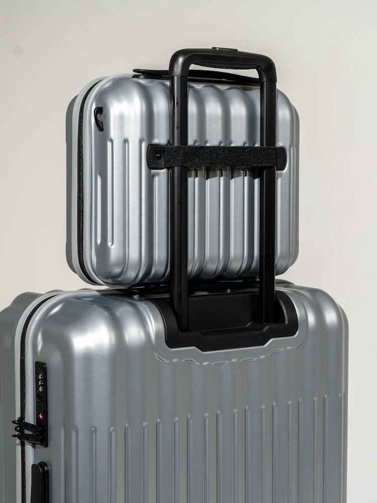 Rock Luggage Silver Luna Vanity Suitcase - Image 5 of 5
