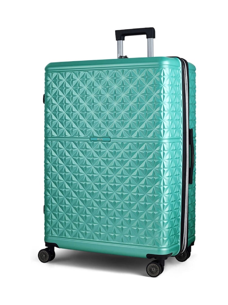 Rock Luggage Green Large Maya Suitcase - Image 1 of 7 Rock Luggage Green Large Maya Suitcase - Image 1 of 7