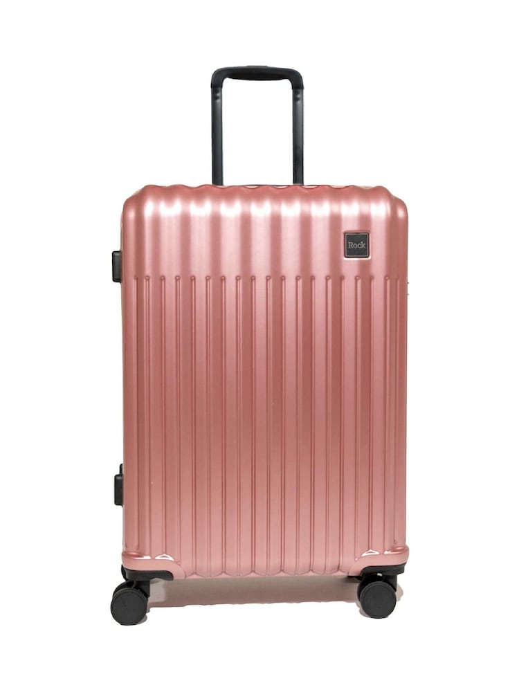 Rock Luggage Pink Rock Luna Medium Suitcase - Image 2 of 5