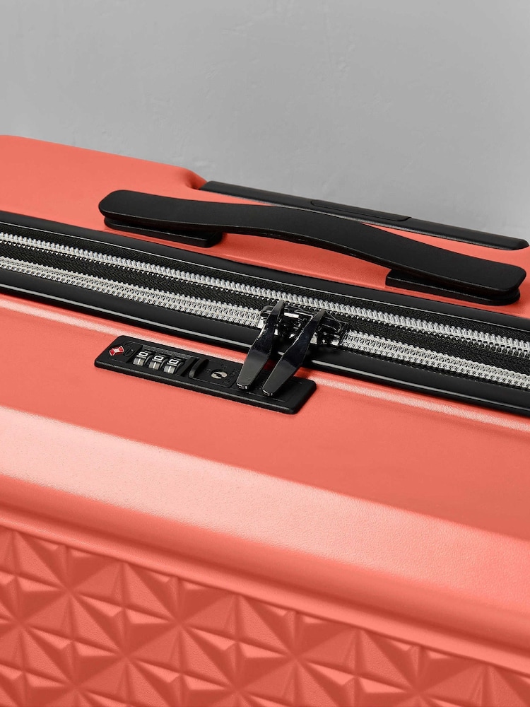 Rock Luggage Orange Maya Cabin Suitcase - Image 6 of 6
