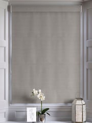 Charcoal Grey Brushed Stripe Made to Measure Roman Blind - Image 5 of 6