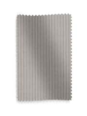 Charcoal Grey Brushed Stripe Made to Measure Roman Blind - Image 7 of 7