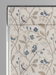 Blue Luxe Blue Bird Made to Measure Roman Blind - Image 4 of 6