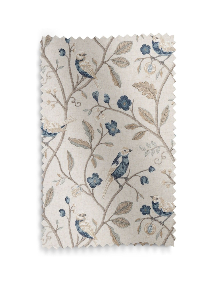 Blue Luxe Blue Bird Made to Measure Roman Blind - Image 6 of 6