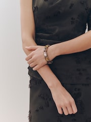 Pink/Red Jewel Stretch Bracelet - Image 3 of 3