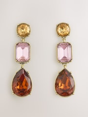 Multi Stone Drop Earrings - Image 1 of 3