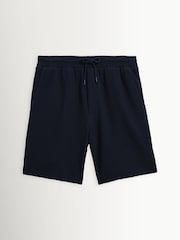 Wax London Blue Sam Textured Interlock Shorts - Image 7 of 9