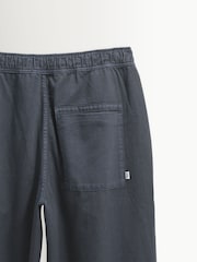 Wax London Blue Kurt Cotton Twill Trousers - Image 4 of 5