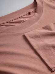 The Set 8 Pack Essentials Lightweight Long Sleeve T-Shirts Pink/Cream - Image 11 of 11