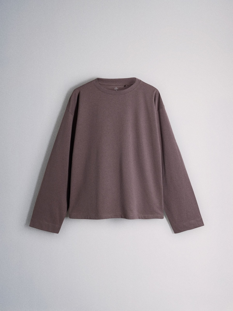 The Set 8 Pack Essentials Lightweight Long Sleeve T-Shirts Pink/Cream - Image 2 of 11