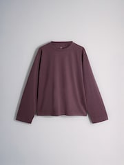 The Set 8 Pack Essentials Lightweight Long Sleeve T-Shirts Pink/Cream - Image 4 of 11