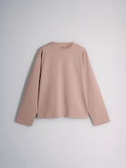 The Set 8 Pack Essentials Lightweight Long Sleeve T-Shirts Pink/Cream - Image 9 of 11