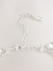Silver Tone 2 Layer Sparkle Necklace - Image 3 of 3