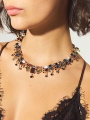 Multi Statement Sparkle Necklace - Image 3 of 6