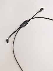 Black Long Tassel Pendant Necklace - Image 2 of 3
