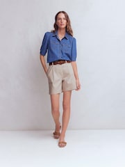 Boden Cream Chino Shorts - Image 4 of 6