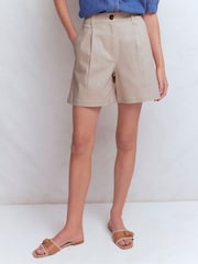 Boden Cream Chino Shorts - Image 5 of 6
