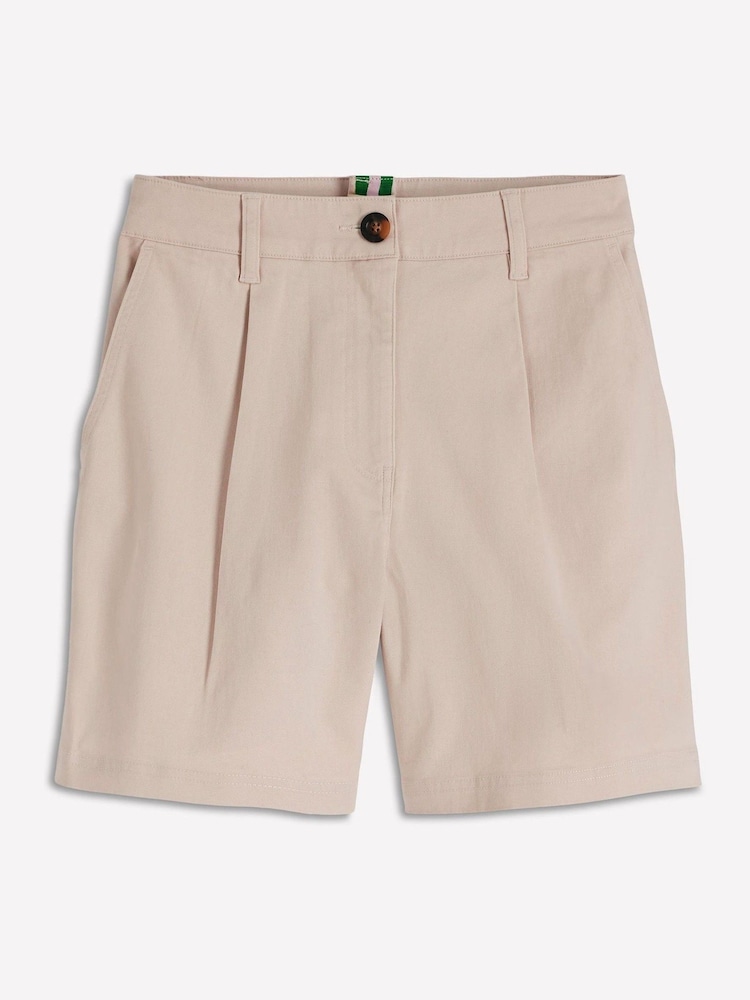 Boden Cream Chino Shorts - Image 6 of 6