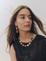 Multi Statement Necklace - Image 2 of 7