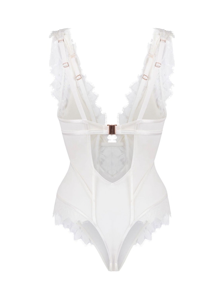 Hunkemoller White Grace Body - Image 5 of 5