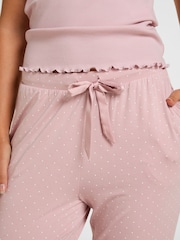 Hunkemoller Pink Jersey Pyjama Bottoms - Image 3 of 5