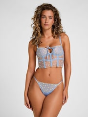 Hunkemoller Blue Bustier Harriet Body - Image 1 of 5