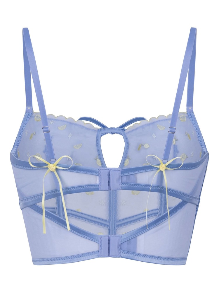 Hunkemoller Blue Bustier Harriet Body - Image 5 of 5 Hunkemoller Blue Bustier Harriet Body - Image 5 of 5