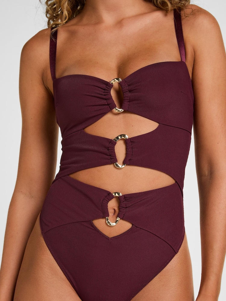 Hunkemoller Red Cassandra Body - Image 2 of 5 Hunkemoller Red Cassandra Body - Image 2 of 5