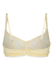 Hunkemoller Yellow Non-Padded Underwired Flora Bra - Image 5 of 5