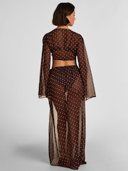 Hunkemoller Brown Algarve Beach Top - Image 3 of 5