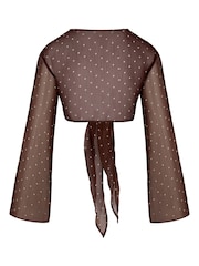 Hunkemoller Brown Algarve Beach Top - Image 5 of 5
