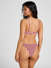 Hunkemoller Red Amalfi Padded Underwired Bikini Top - Image 3 of 5
