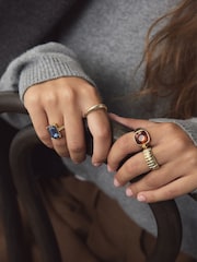 Gold Tone Stacking Rings Pack - Image 3 of 5