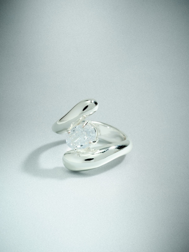 Bañado en plata de ley - Wrap Ring - Imagen 1 de 3