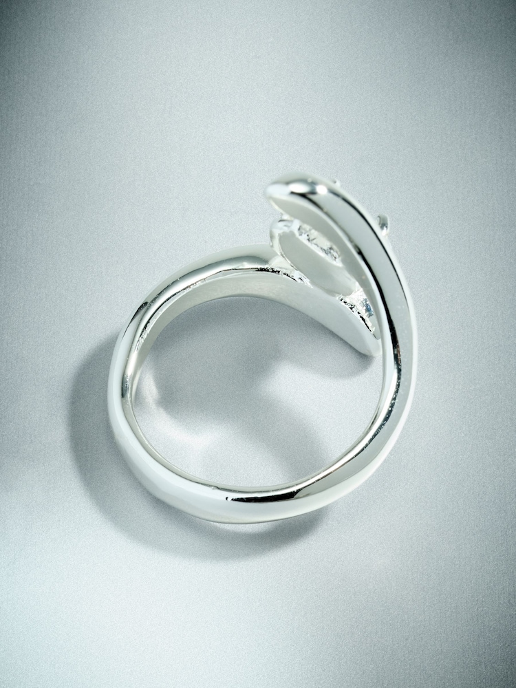 Bañado en plata de ley - Wrap Ring - Imagen 3 de 3