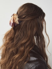 Brown Capybara Hair Claw Clip - Image 2 of 5