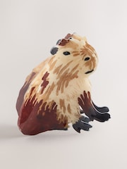 Brown Capybara Hair Claw Clip - Image 3 of 5