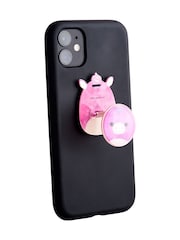 Squishmallows Pink Phone Grip with Stand & 3-in-1 Charging Cable Lola - Image 2 of 6