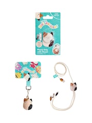 Squishmallows White Phone Grip with Stand & 3-in-1 Charging Cable CAM - Image 1 of 4